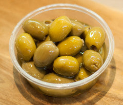 Anchovy Stuffed Olives | 200g | Leonardos Fine Foods | YG-011347-EPC-000183