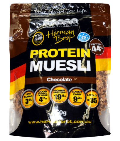 Protein Muesli Chocolate | 550g | Herman Brot | YG-011492-PD-005576