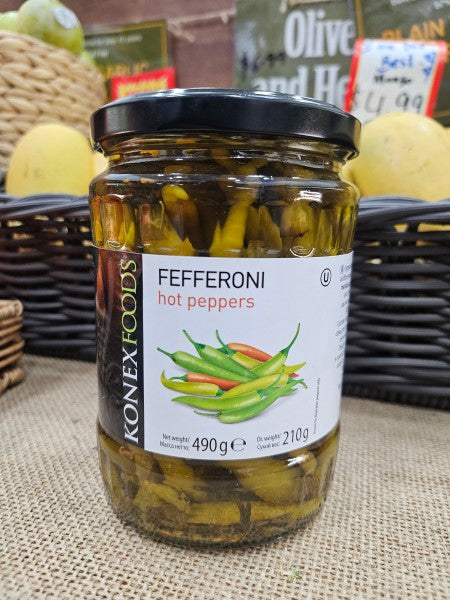 Fefroni Hot Peppers | 490g | Konex Foods | YG-000057-FFF-000981