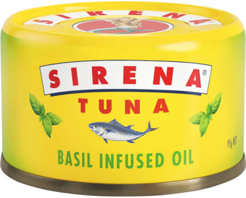 Tuna In Basil Infused Oil | 95g | Sirena | YG-004698-PD-005655