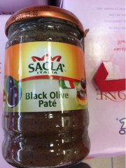 Black Olive Pate | 190g | Scala Italia | YG-009617-PD-011179