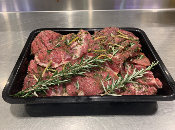 Boneless Butterflied Lamb Leg In Rosemary & Lemon Thyme | Each | YG-001062-MW-002646