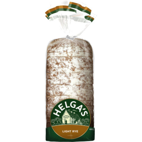 Light Rye Loaf Sliced Bread | 680g | Helga's | YG-011476-PD-016838