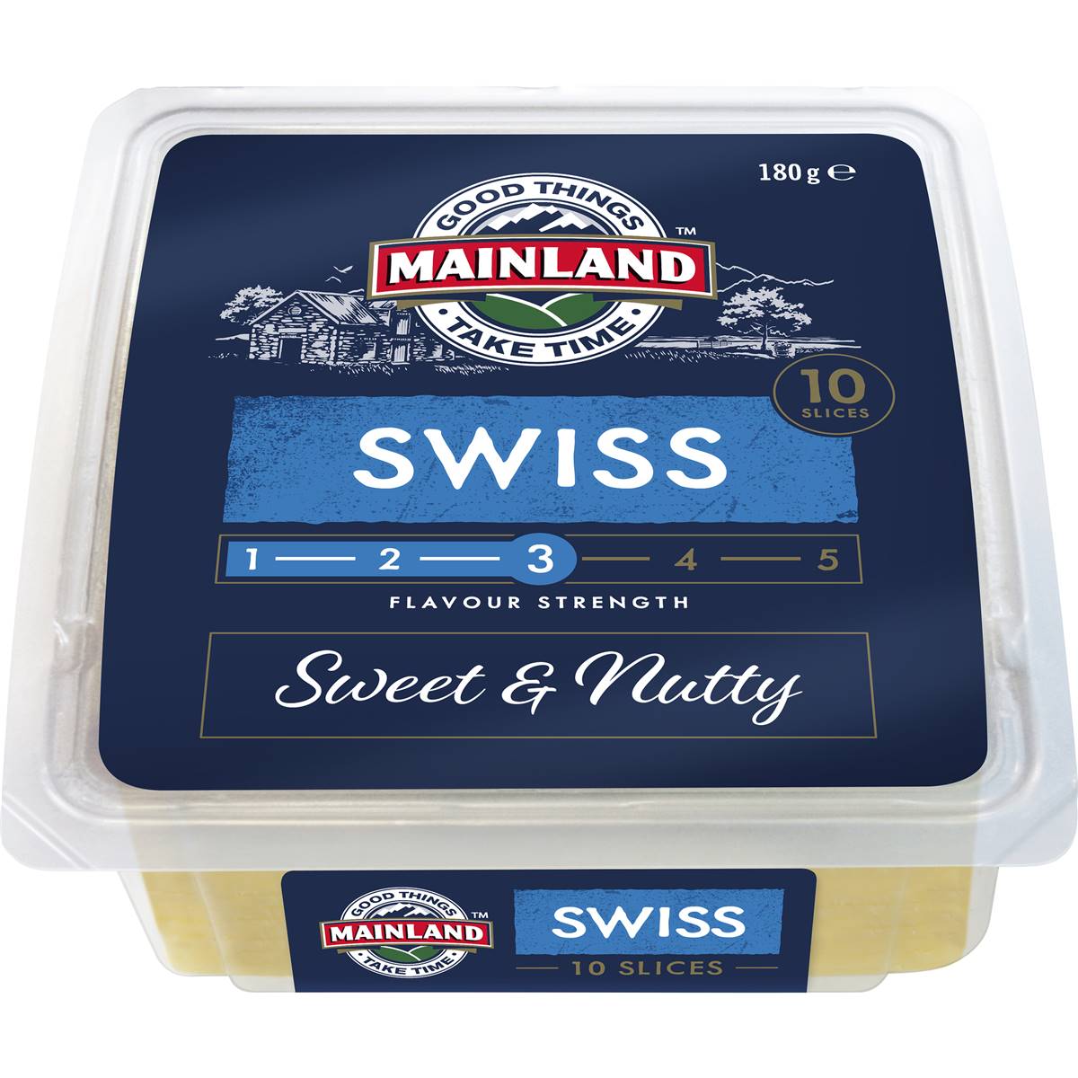 Mainland Swiss Cheese Slices | Each | YG-006513-WW-082763
