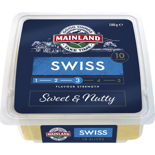 Mainland Swiss Cheese Slices | Each | YG-006513-WW-082763