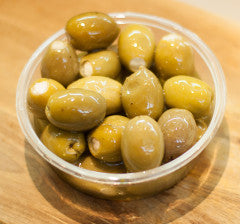 Goat Cheese Stuffed Olives | 200g | Leonardos Fine Foods | YG-011328-EPC-000185