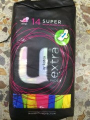 U Super Wings Pads | 14 Pads | Kotex | YG-010665-PD-053176