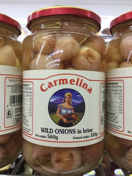 Wild Onions In Brine | 320g | Carmelina | YG-009352-PD-053262