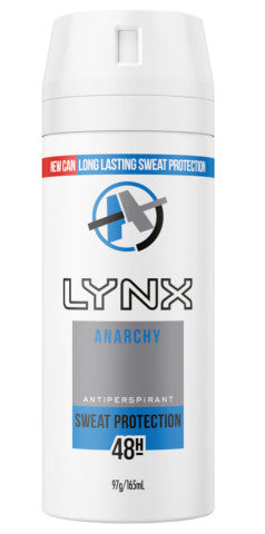 Anarchy Sweat Protection Antiperspirant | 97g | Lynx | YG-004621-PD-017399