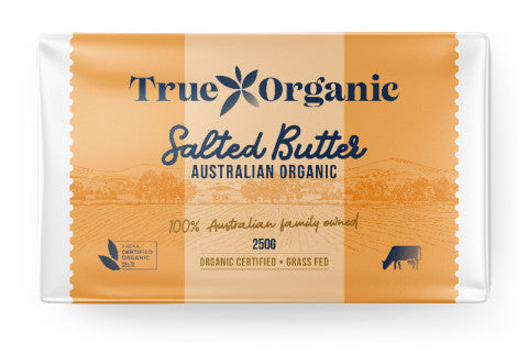 Organic Salted Butter | 250g | True Organic | YG-011065-RO-006653