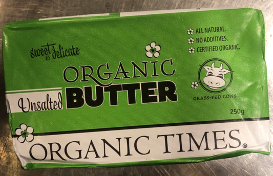 Organic Unsalted Butter | 50g | Organic Times | YG-000624-GFV-002092