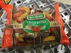 Vegeroni Large Spirals | 375g | San Remo | YG-010139-PD-053186