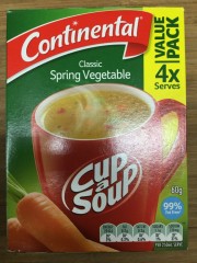 Classic Spring Vegetable | 60g | Continental Cup A Soup | YG-010352-PD-051814