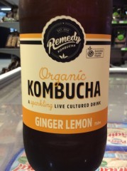 Organic Kombucha Ginger Lemon | 750g | Remedy Kobucha | YG-005994-PD-014578