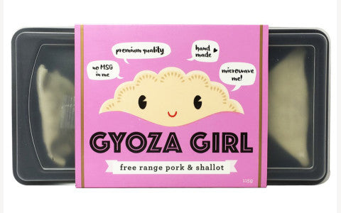 Free Range Pork & Shallot Gyoza | 5 Gyozas | Gyoza Girl | YG-011699-PD-016878