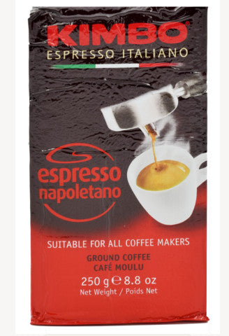 Espresso Italiano Napoletano Ground Coffee | 250g | Kimbo | YG-011462-PD-016422