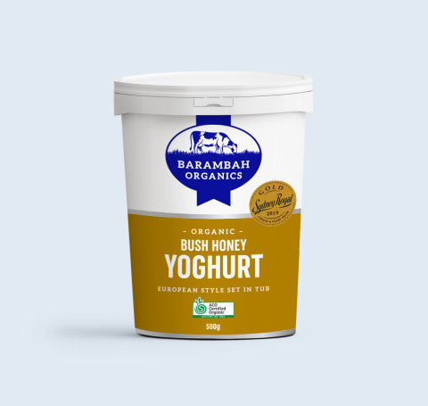 Bush Honey Yoghurt | 500g | Barambah Organics | YG-RO3-17 | RO-006735
