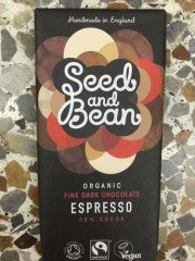 Organic Dark Choc Espresso | 85g | Seed & Bean | YG-007648-PD-012728