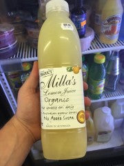 Organic Lemon Juice | Each | Milla's | YG-000233-FFF-000446