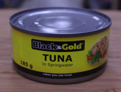 Tuna Chunks In Springwater | 185g | Black & Gold | YG-007987-PD-053109