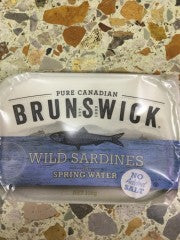 Sardines In Springwater No Added Salt | 106g | Brunswick | YG-008070-PD-023849