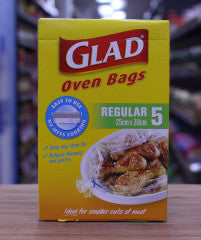 Oven Bags Regular 25cmx38cm | 5 Pack | Glad | YG-009936-PD-045093