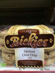 Spotted Choc Chip Bickies | 300g | Traditional Fine Foods | YG-007726-PD-012611