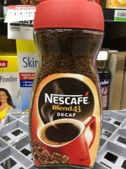 Nescafe Blend 43 Decaf Instant Coffee | 250g | Nestle | YG-008459-PD-052436