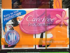 Procomfort Mini Tampons | 16 Tampons | Carefree | YG-008759-PD-052702