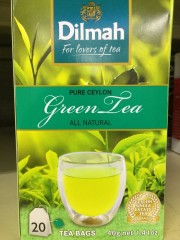 Green Tea All Natural | 20 Bags | Dilmah | YG-009152-PD-052135