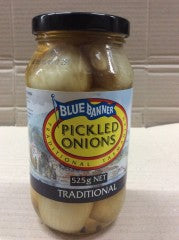 Pickled Onions Traditional | 525g | Blue Banner | YG-009390-PD-051660