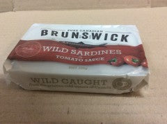 Wild Sardines In Tomato Sauce | 106g | Brunswick | YG-008279-PD-020630