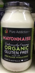 Organic Gluten Free Mayonnaise | 440g | Pure Addiction | YG-005592-PD-015048