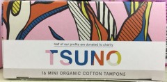 Organic Mini Tampons | 16 Tampons | Tsuno | YG-005653-PD-018206