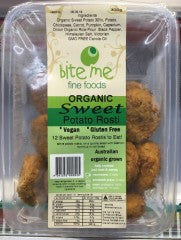 Organic Sweet Potato Rostis | Each | Bite Me Fine Foods | YG-005731-PD-014693