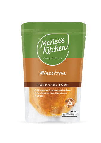 Minestrone Handmade Soup | 500g | Marisa's Kitchen | YG-000689-GFV-002161