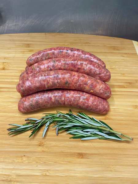 Pork, Veal & Leek Sausages | 500g | YG-001005-MW-002625