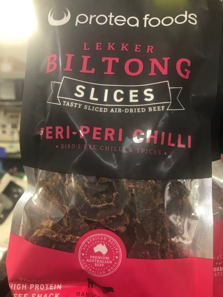 Peri-Peri Biltong Slices | 100g | Protea Foods | YG-004216-NCQ-007698