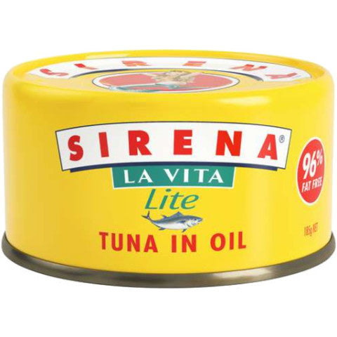 Lite Tuna In Oil | 185g | Sirena | YG-004545-PD-016941