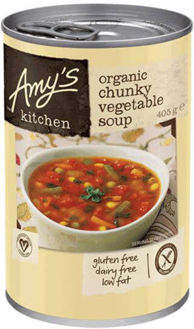 Organic Chunky Vegetable Soup | 405g | Amy's Kitchen | YG-004917-PD-005652