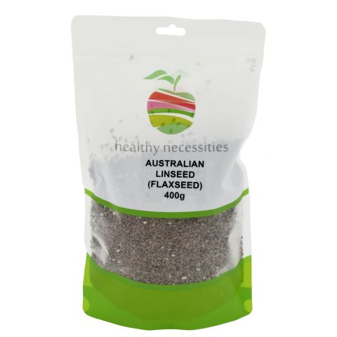 Australian Linseed (flaxseed) | 400g | Healthy Necessities | YG-005036-PD-017029