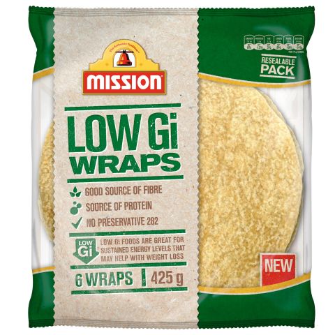 Low Gi Protein Wraps | 6 Wraps | Mission | YG-005018-PD-004927
