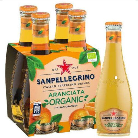 Aranciata Organic | 4x200ml Bottles | San Pellegrino | YG-004714-PD-017080