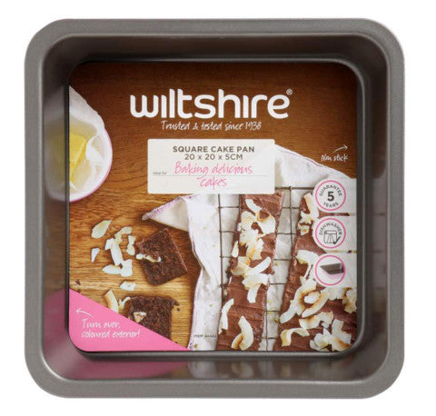 Square Cake Pan | 20 x 5 Cm | Wiltshire | YG-004790-PD-015838