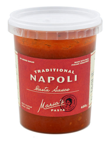 Traditional Napoli Pasta Sauce | 450g | Maria's Pasta | YG-004900-PD-015661