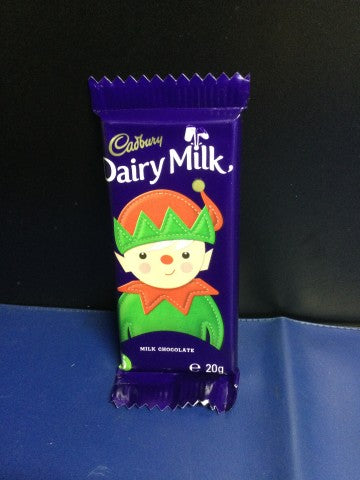 Dairy Milk Elf | 20g | Cadbury Australia | YG-005195-PD-015160