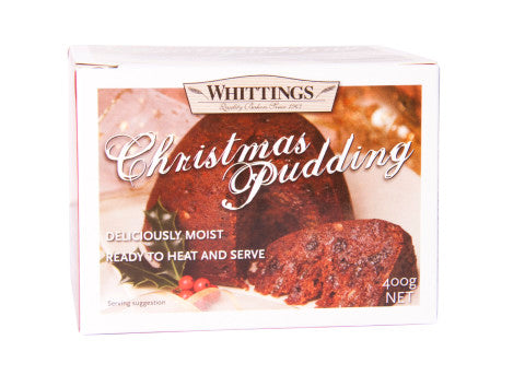 Christmas Pudding Box | 400g | Whittings | YG-005325-PD-015321