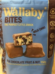 Wallaby Bites Milk Choc Fruit & Nut | 150g | Byron Bay Superfoods | YG-005346-PD-015200