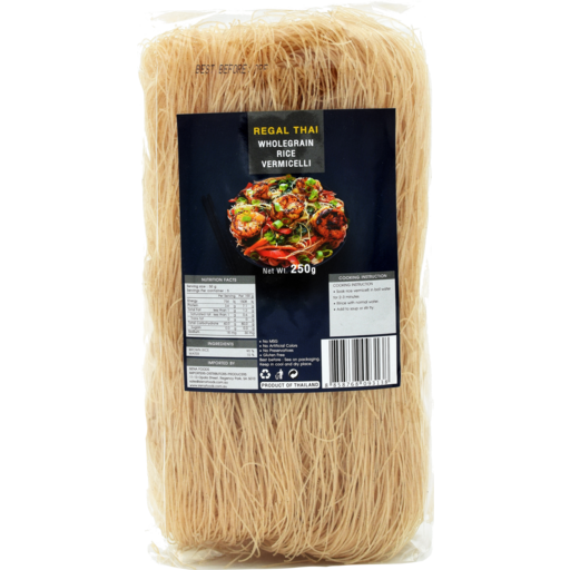 Wholegrain​ Rice Vermicelli | 250g | Regal Thai | YG-005384-PD-017652
