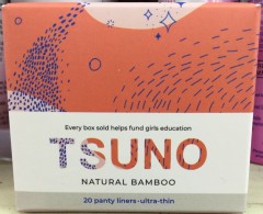 Natural Bamboo Ultra Thin Liners | 20 Liners | Tsuno | YG-005713-PD-018149